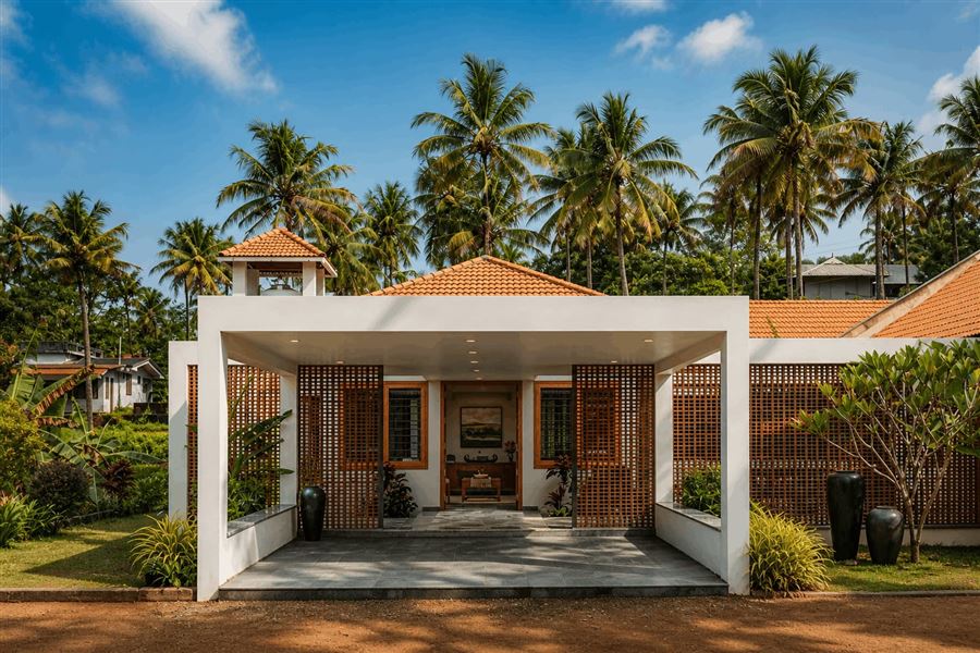 Kishore Farmhouse — Entrance gateway, Perithalmanna, Kerala